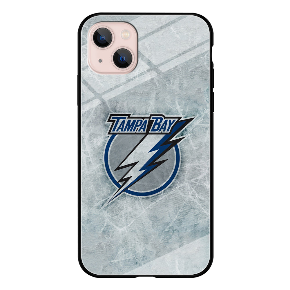 Hockey Tampa Bay Lightning NHL 001 iPhone 13 Mini Case-Phone Case-Tempered Glass Case-Altracase