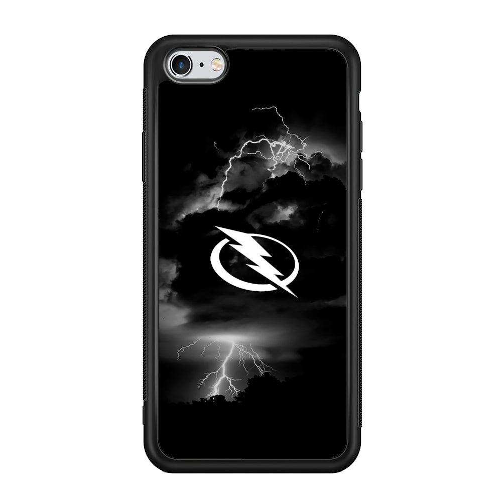 Hockey Tampa Bay Lightning NHL 002 iPhone 6 | 6s Case-Phone Case-Rubber Black (2D Case)-Altracase