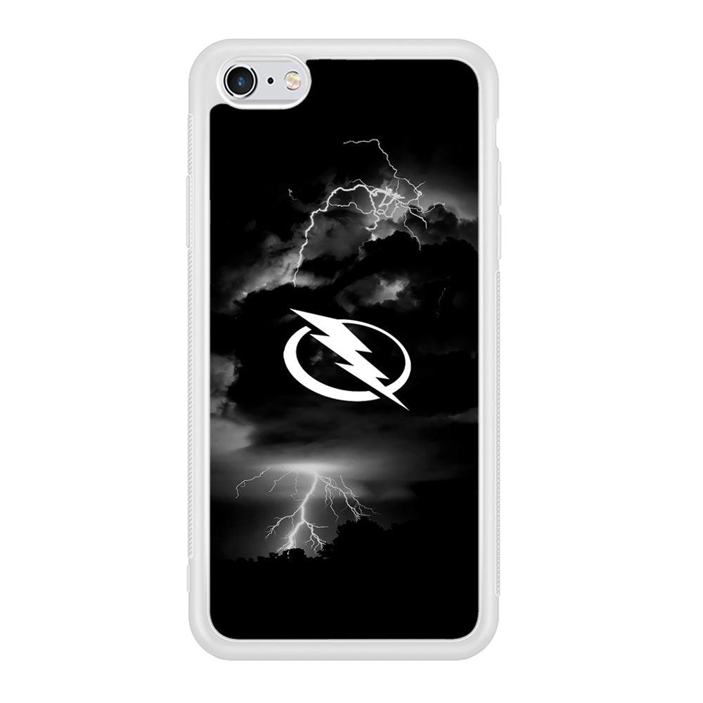 Hockey Tampa Bay Lightning NHL 002 iPhone 6 | 6s Case-Phone Case-Rubber White (2D Case)-Altracase