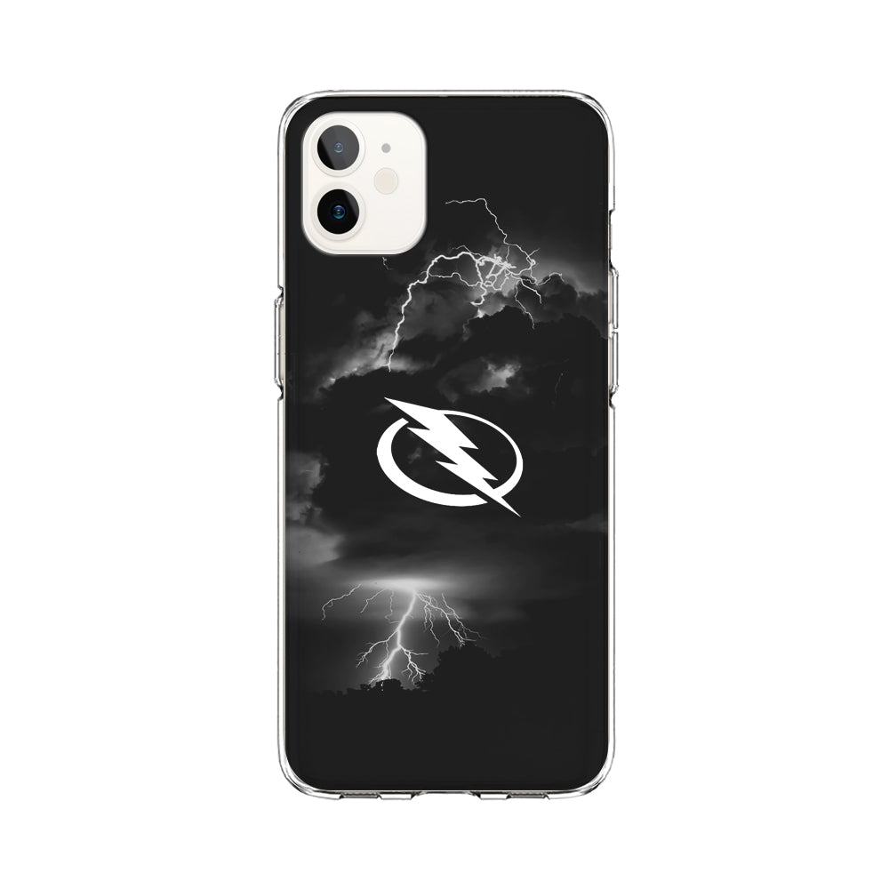 Hockey Tampa Bay Lightning NHL 002 iPhone 12 Case-Phone Case-Clear Soft Case-Altracase