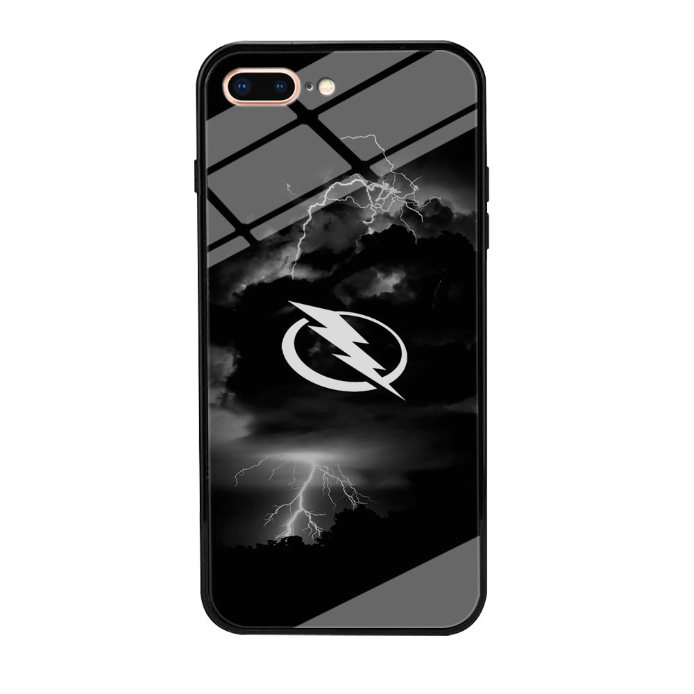 Hockey Tampa Bay Lightning NHL 002 iPhone 8 Plus Case-Phone Case-Tempered Glass Case-Altracase