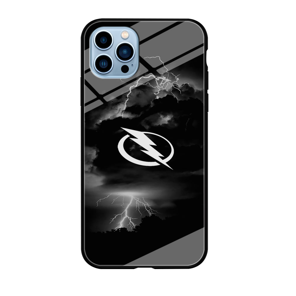 Hockey Tampa Bay Lightning NHL 002 iPhone 12 Pro Max Case-Phone Case-Tempered Glass Case-Altracase