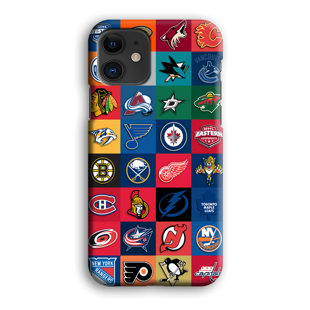 Hockey Teams NHL 001 iPhone 12 Case-Phone Case-3D Case-Altracase