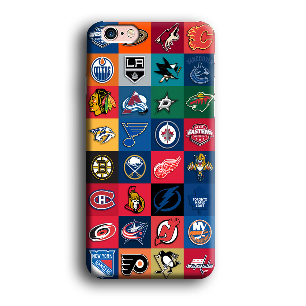 Hockey Teams NHL 001 iPhone 6 Plus | 6s Plus Case-Phone Case-3D Case-Altracase