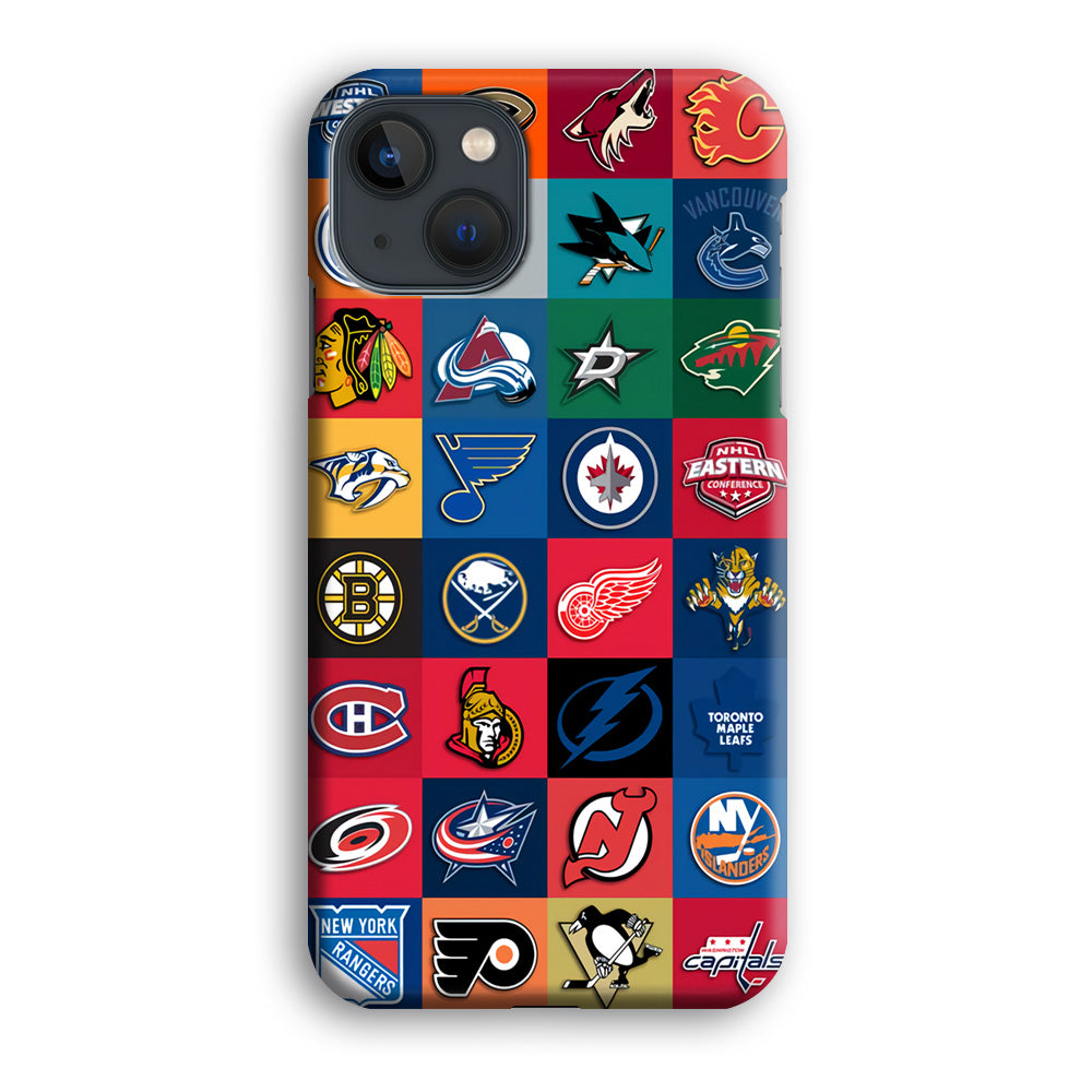 Hockey Teams NHL 001 iPhone 13 Mini Case-Phone Case-3D Case-Altracase