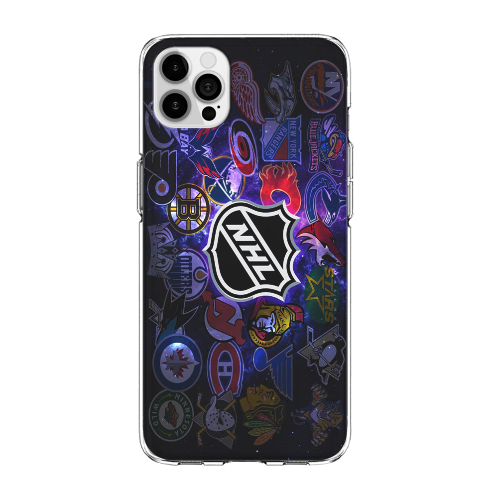 Hockey Teams NHL 002 iPhone 13 Pro Case-Phone Case-Clear Soft Case-Altracase