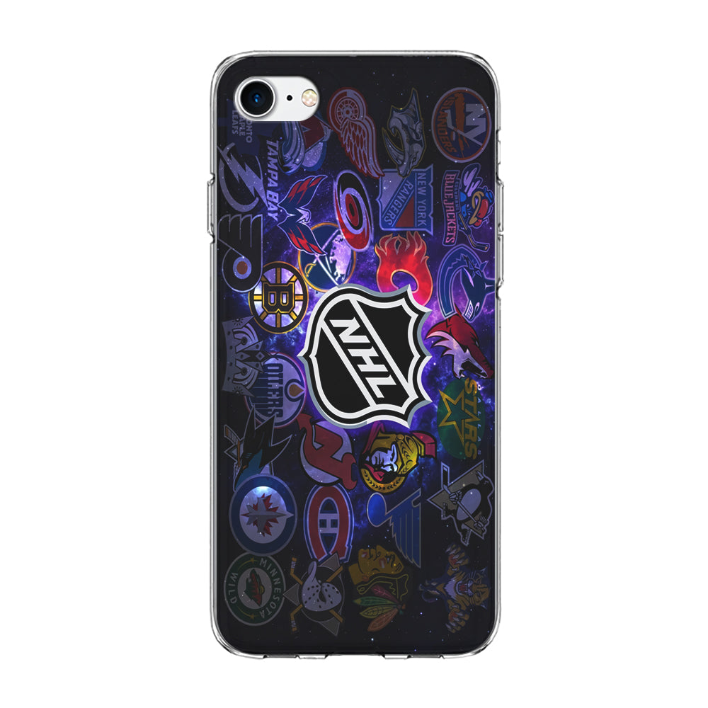 Hockey Teams NHL 002 iPhone 7 Case-Phone Case-Clear Soft Case-Altracase