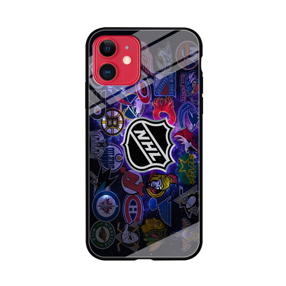 Hockey Teams NHL 002 iPhone 11 Case-Phone Case-Tempered Glass Case-Altracase