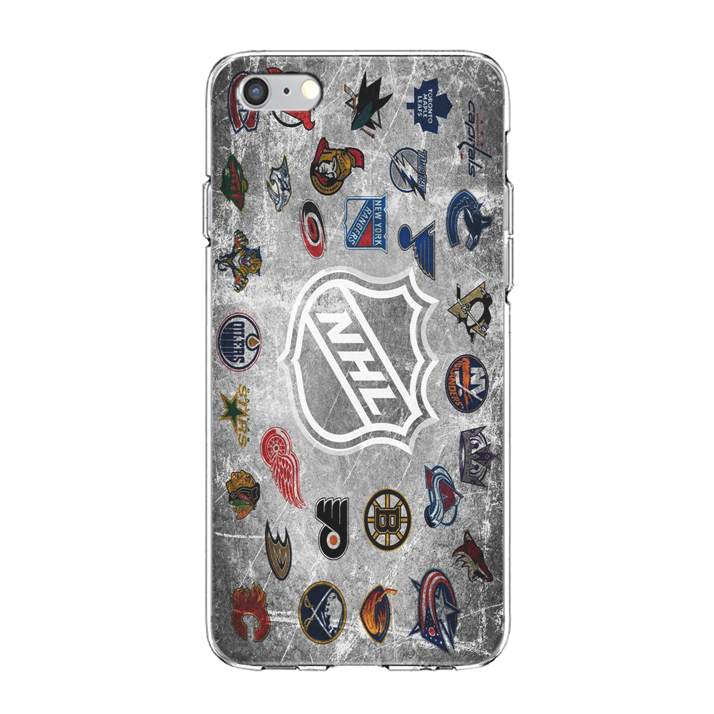 Hockey Teams NHL 003 iPhone 6 Plus | 6s Plus Case-Phone Case-Clear Soft Case-Altracase