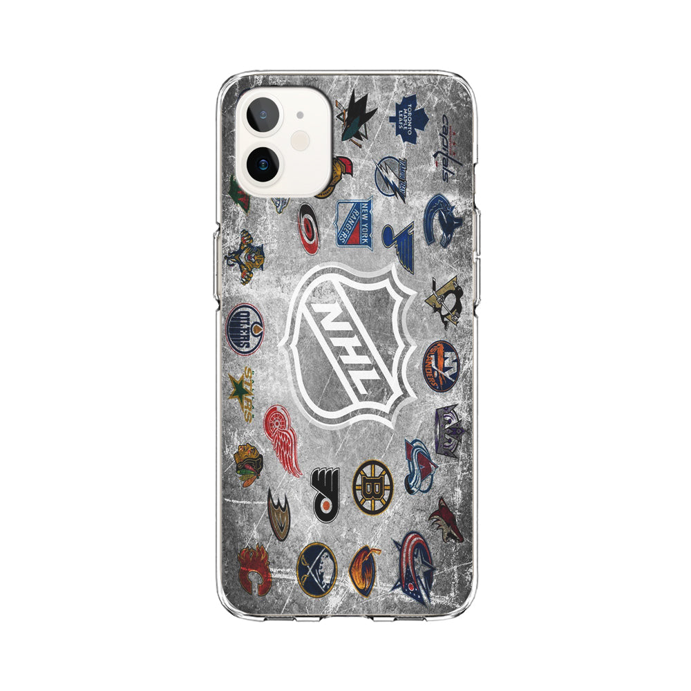Hockey Teams NHL 003 iPhone 12 Case-Phone Case-Clear Soft Case-Altracase