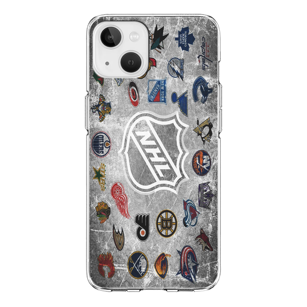 Hockey Teams NHL 003 iPhone 13 Mini Case-Phone Case-Clear Soft Case-Altracase