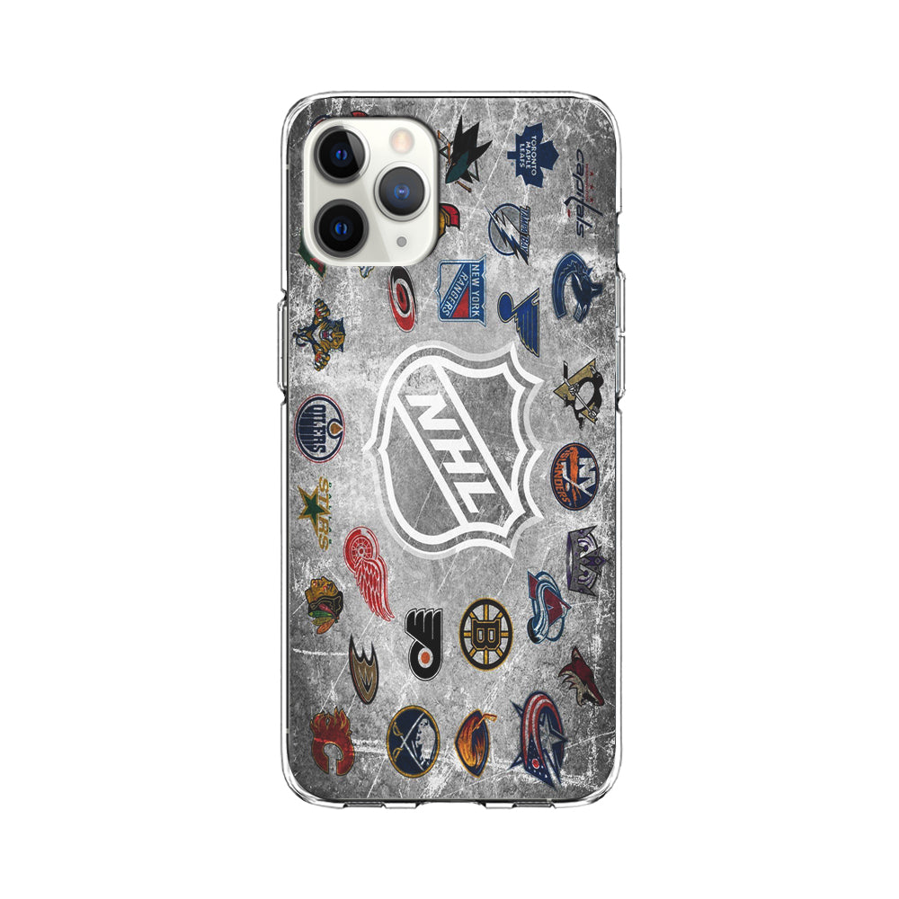 Hockey Teams NHL 003 iPhone 11 Pro Max Case-Phone Case-Clear Soft Case-Altracase