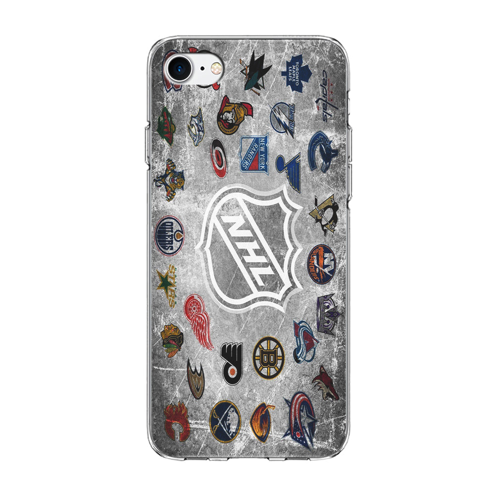 Hockey Teams NHL 003 iPhone 7 Case-Phone Case-Clear Soft Case-Altracase