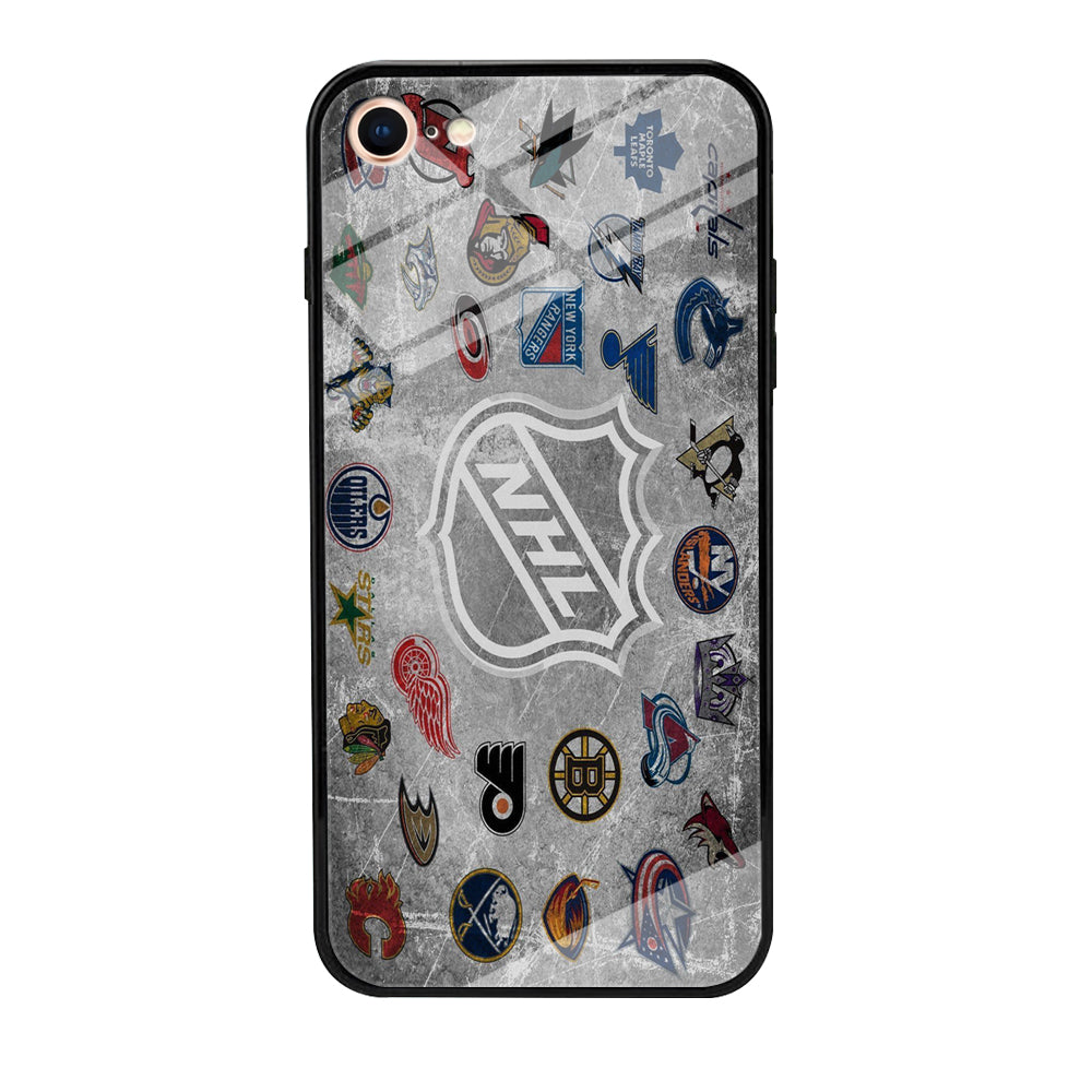 Hockey Teams NHL 003 iPhone 7 Case-Phone Case-Tempered Glass Case-Altracase