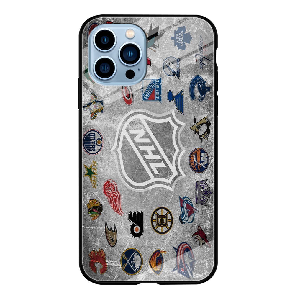 Hockey Teams NHL 003 iPhone 15 Pro Case-Phone Case-Tempered Glass Case-Altracase