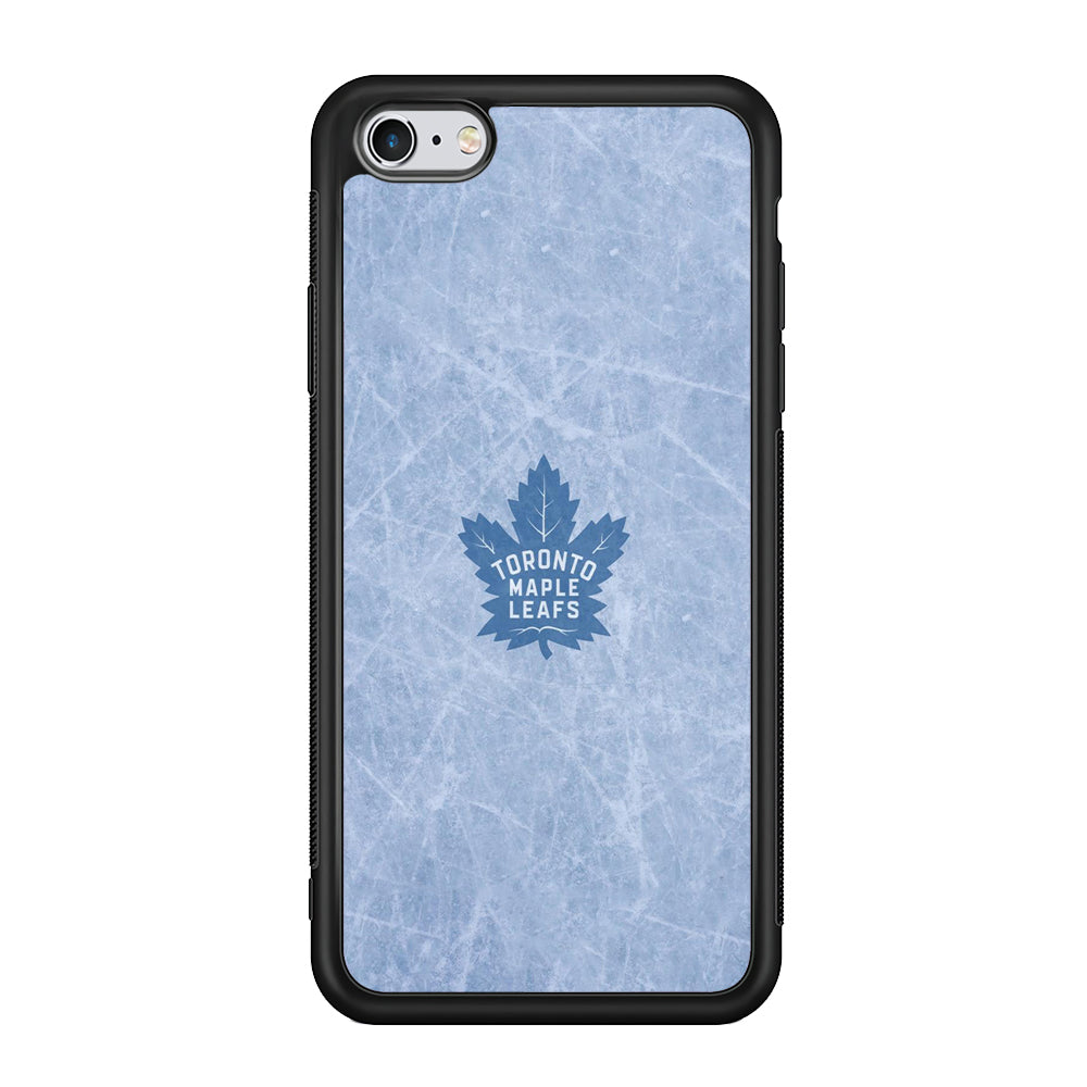 Hockey Toronto Maple Leafs NHL 001 iPhone 6 Plus | 6s Plus Case-Phone Case-Rubber Black (2D Case)-Altracase