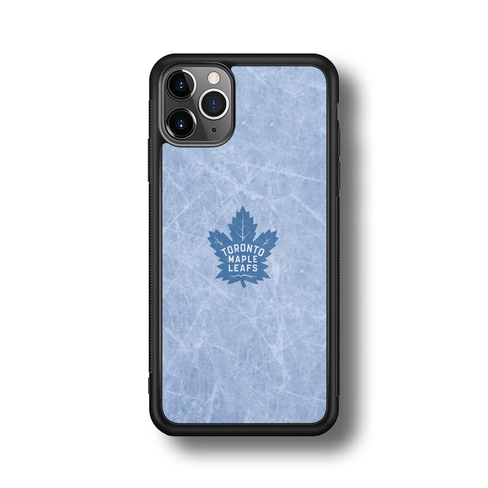 Hockey Toronto Maple Leafs NHL 001 iPhone 11 Pro Max Case-Phone Case-Rubber Black (2D Case)-Altracase