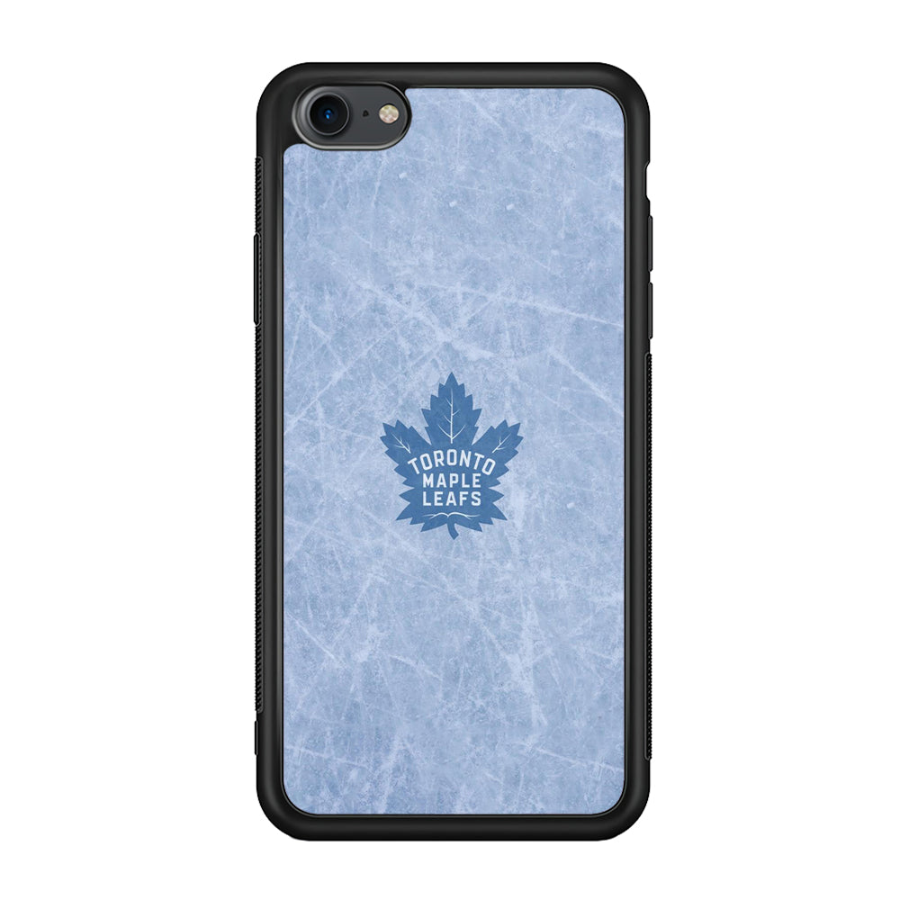 Hockey Toronto Maple Leafs NHL 001 iPhone 7 Case-Phone Case-Rubber Black (2D Case)-Altracase