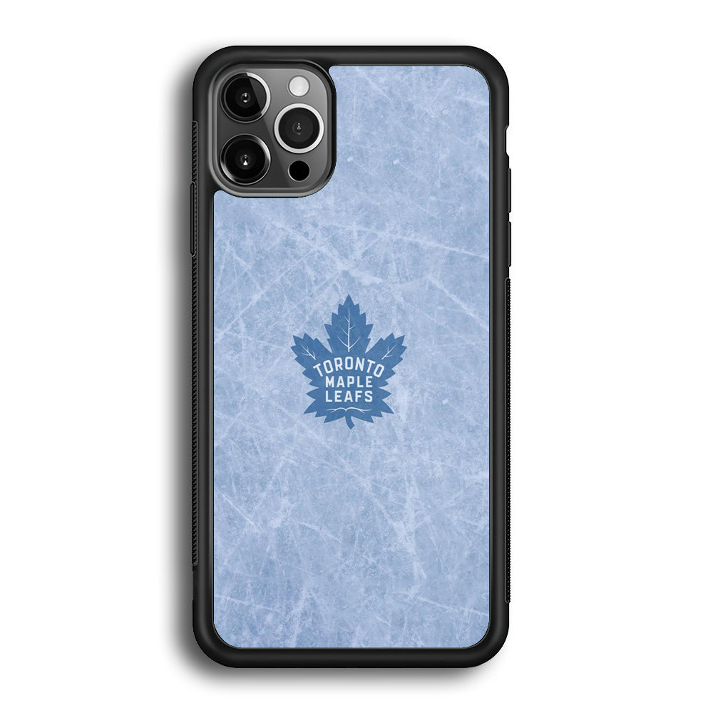 Hockey Toronto Maple Leafs NHL 001 iPhone 12 Pro Max Case-Phone Case-Rubber Black (2D Case)-Altracase