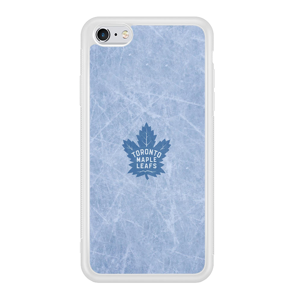 Hockey Toronto Maple Leafs NHL 001 iPhone 6 Plus | 6s Plus Case-Phone Case-Rubber White (2D Case)-Altracase