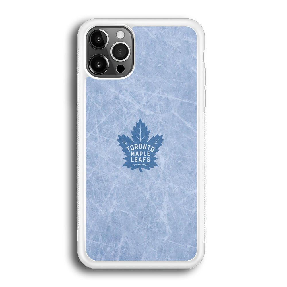 Hockey Toronto Maple Leafs NHL 001 iPhone 12 Pro Case-Phone Case-Rubber White (2D Case)-Altracase