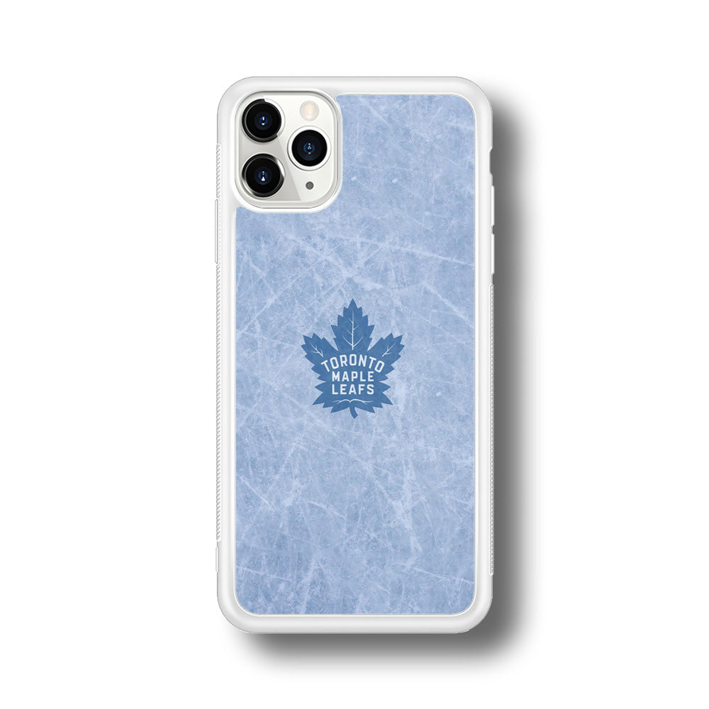 Hockey Toronto Maple Leafs NHL 001 iPhone 11 Pro Max Case-Phone Case-Rubber White (2D Case)-Altracase