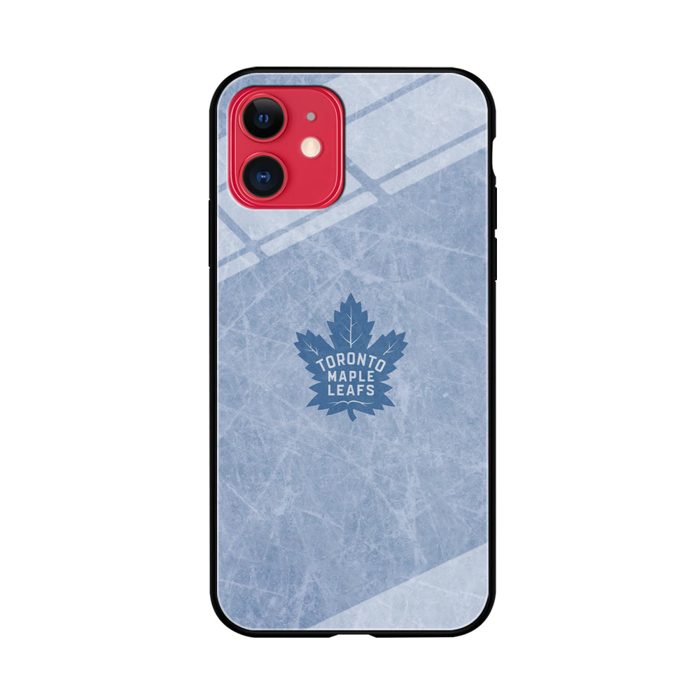 Hockey Toronto Maple Leafs NHL 001 iPhone 11 Case-Phone Case-Tempered Glass Case-Altracase
