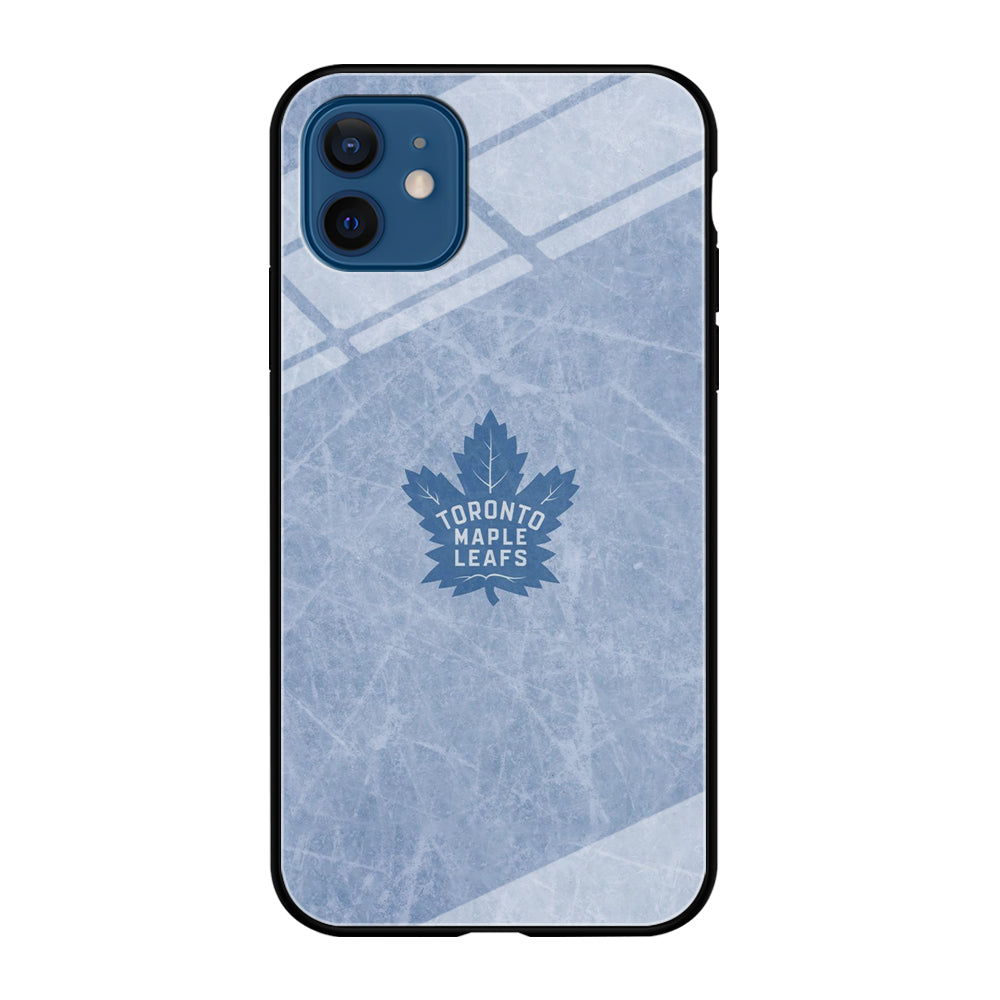 Hockey Toronto Maple Leafs NHL 001 iPhone 12 Case-Phone Case-Tempered Glass Case-Altracase