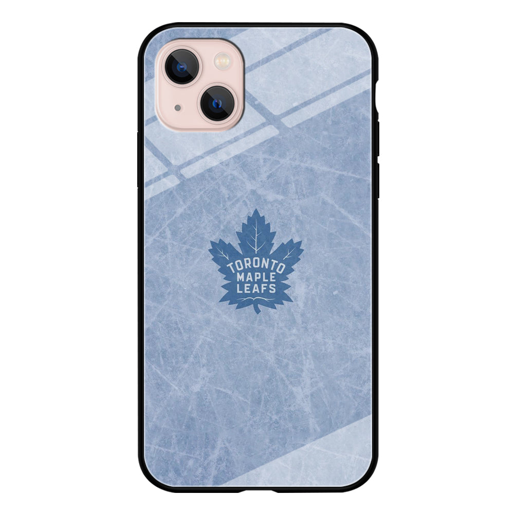 Hockey Toronto Maple Leafs NHL 001 iPhone 13 Mini Case-Phone Case-Tempered Glass Case-Altracase