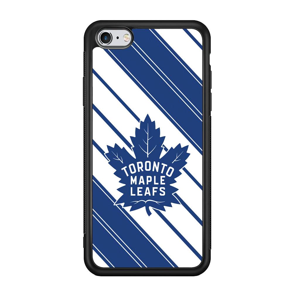 Hockey Toronto Maple Leafs NHL 002 iPhone 6 | 6s Case-Phone Case-Rubber Black (2D Case)-Altracase