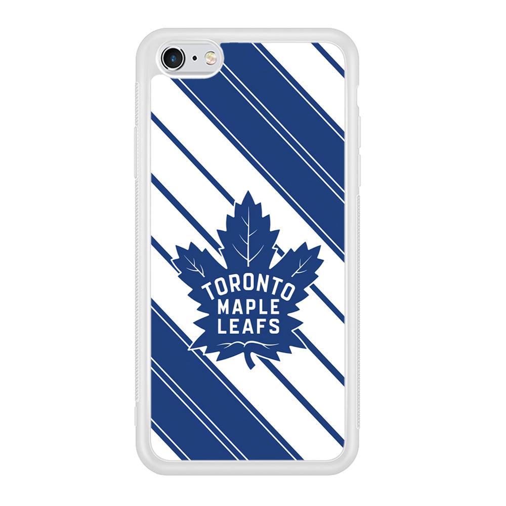 Hockey Toronto Maple Leafs NHL 002 iPhone 6 | 6s Case-Phone Case-Rubber White (2D Case)-Altracase