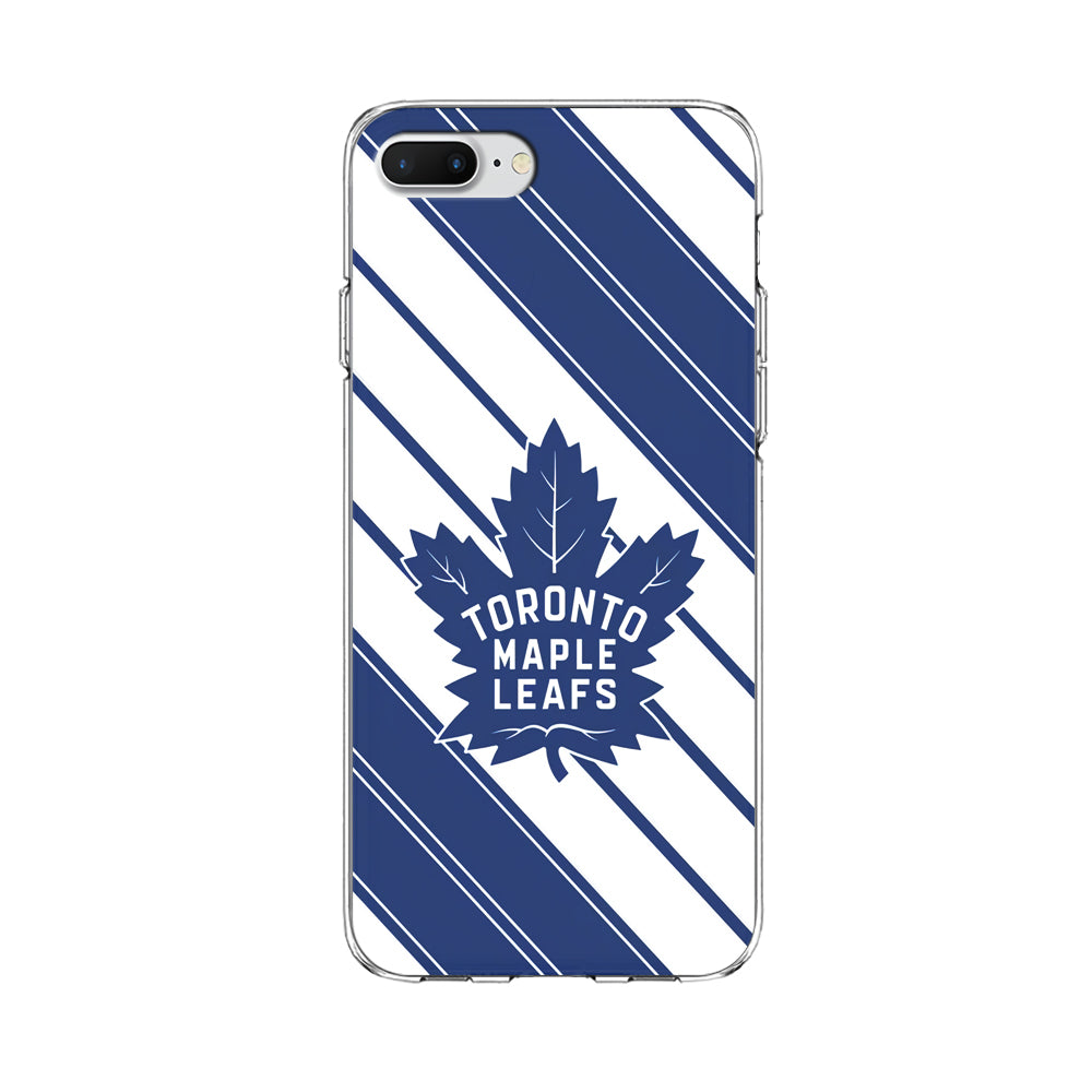 Hockey Toronto Maple Leafs NHL 002 iPhone 8 Plus Case-Phone Case-Clear Soft Case-Altracase