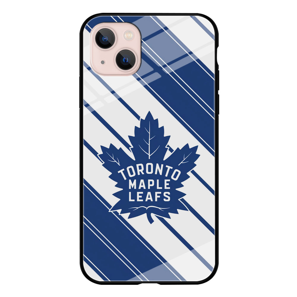 Hockey Toronto Maple Leafs NHL 002 iPhone 13 Mini Case-Phone Case-Tempered Glass Case-Altracase