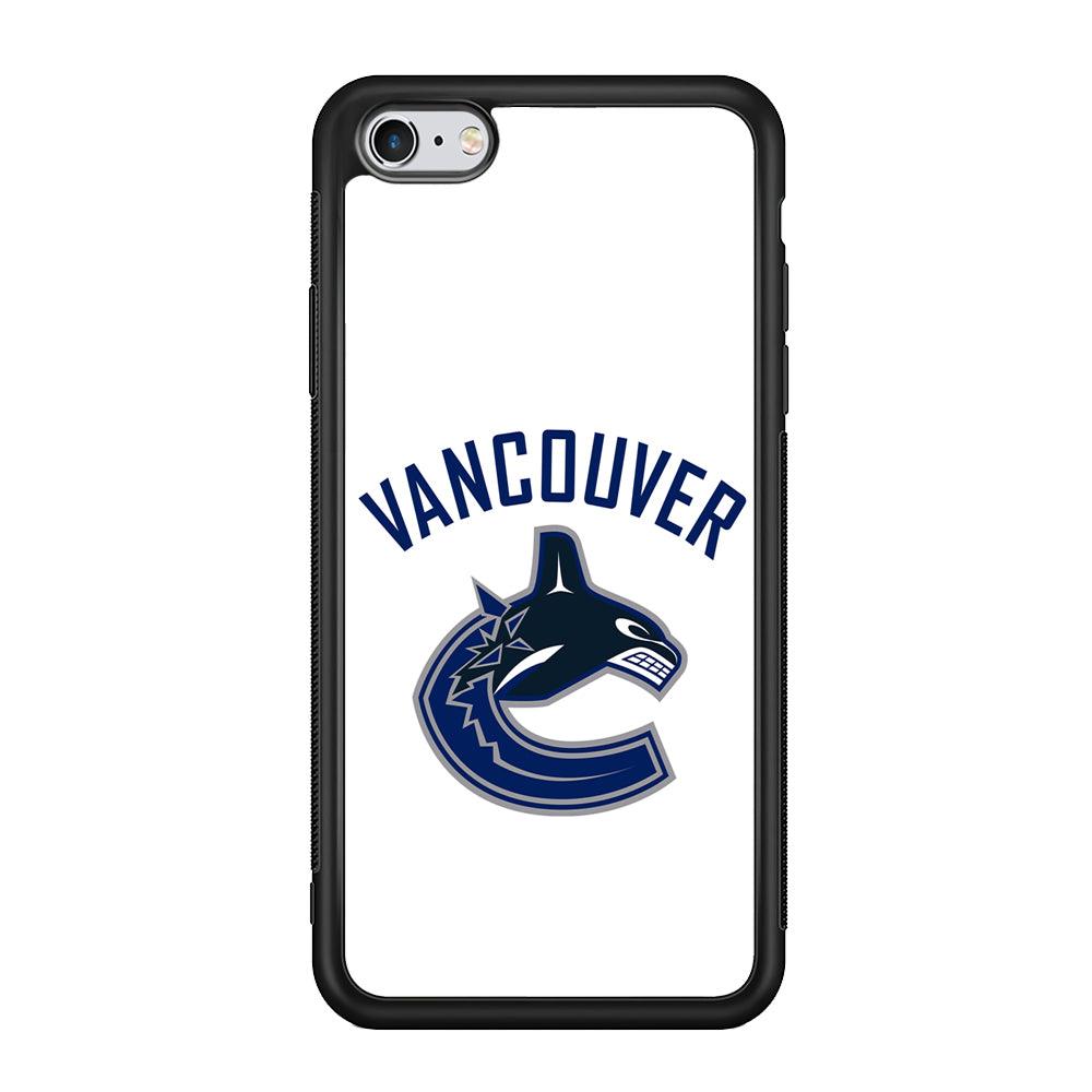 Hockey Vancouver Canucks NHL 001 iPhone 6 | 6s Case-Phone Case-Rubber Black (2D Case)-Altracase