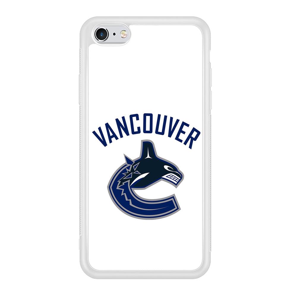 Hockey Vancouver Canucks NHL 001 iPhone 6 | 6s Case-Phone Case-Rubber White (2D Case)-Altracase