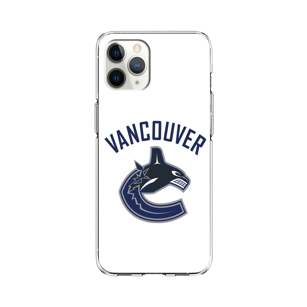 Hockey Vancouver Canucks NHL 001 iPhone 11 Pro Max Case-Phone Case-Clear Soft Case-Altracase