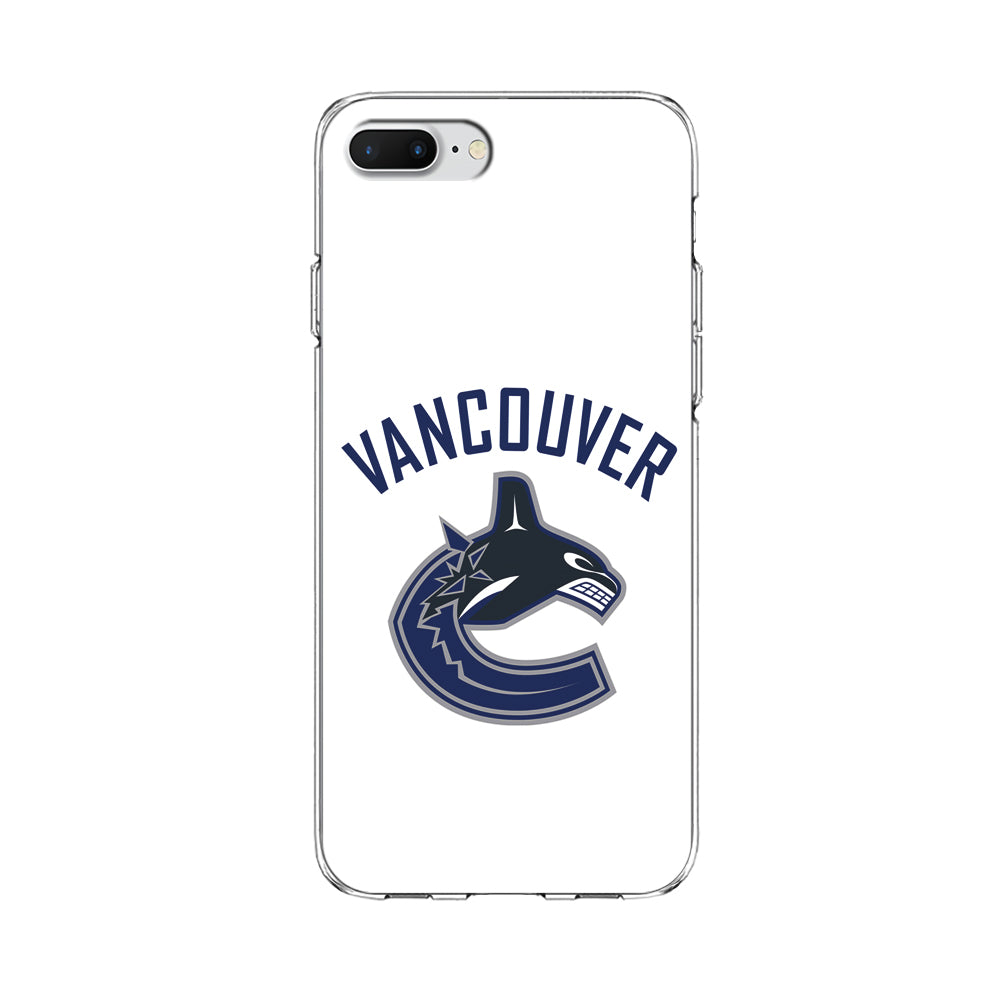 Hockey Vancouver Canucks NHL 001 iPhone 8 Plus Case-Phone Case-Clear Soft Case-Altracase