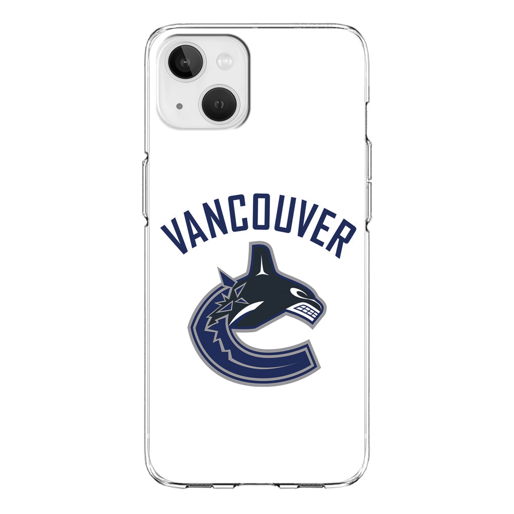 Hockey Vancouver Canucks NHL 001 iPhone 13 Case-Phone Case-Clear Soft Case-Altracase
