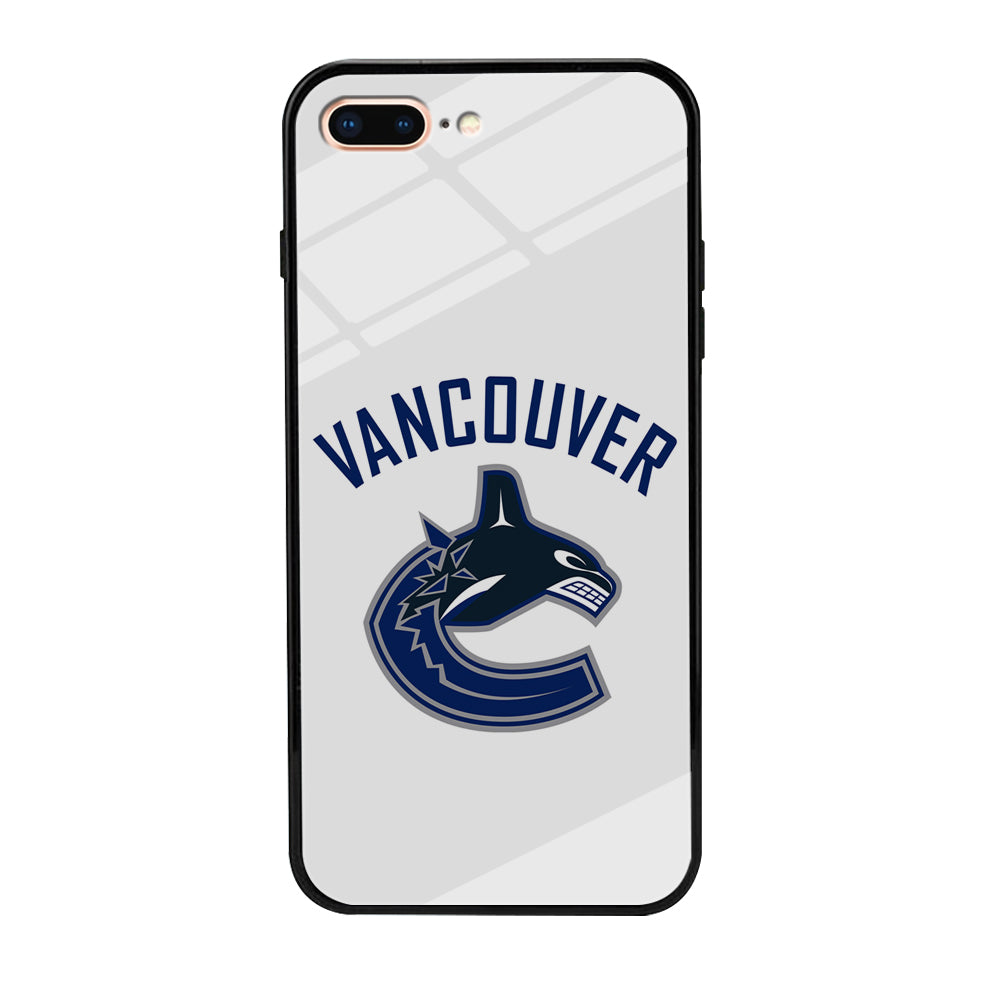 Hockey Vancouver Canucks NHL 001 iPhone 8 Plus Case-Phone Case-Tempered Glass Case-Altracase
