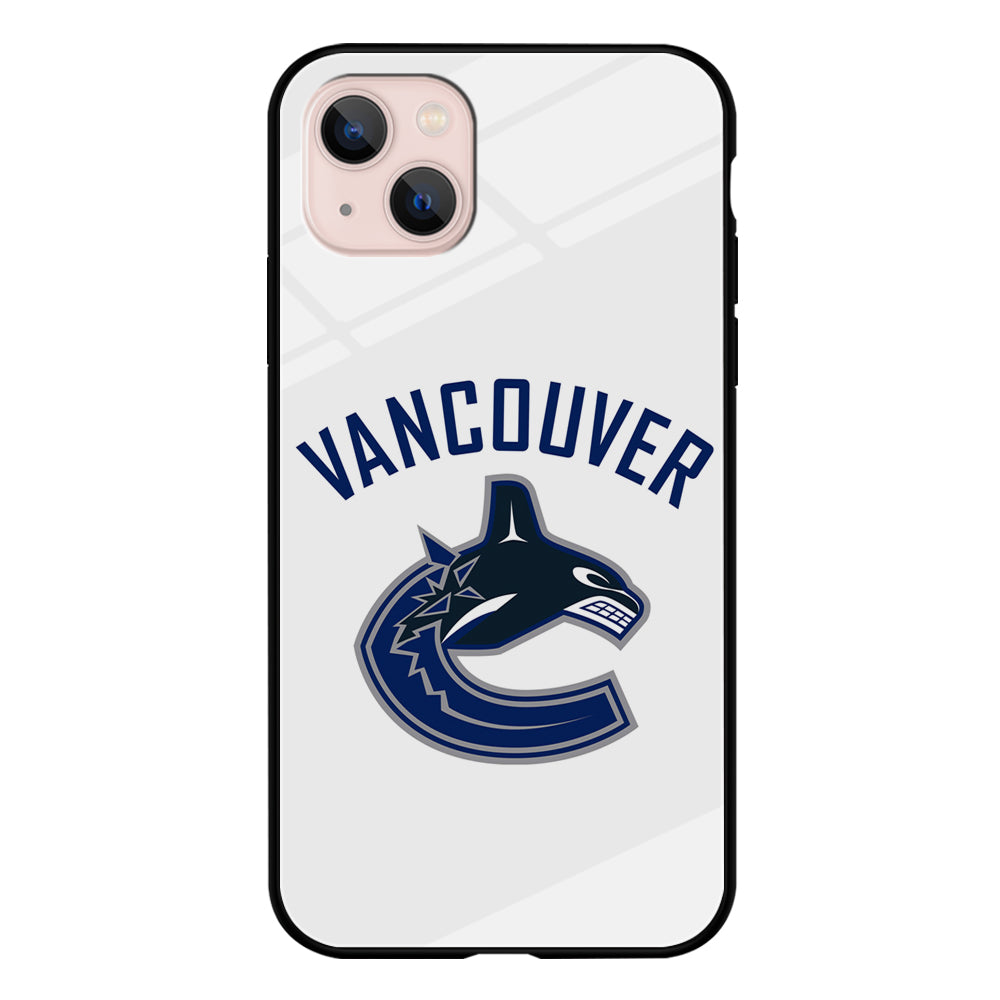 Hockey Vancouver Canucks NHL 001 iPhone 13 Mini Case-Phone Case-Tempered Glass Case-Altracase
