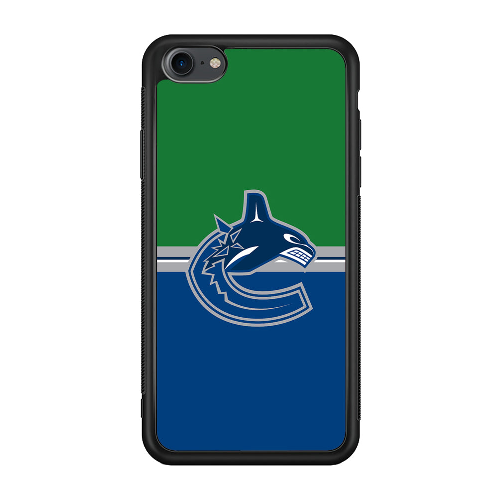 Hockey Vancouver Canucks NHL 002 iPhone 7 Case-Phone Case-Rubber Black (2D Case)-Altracase