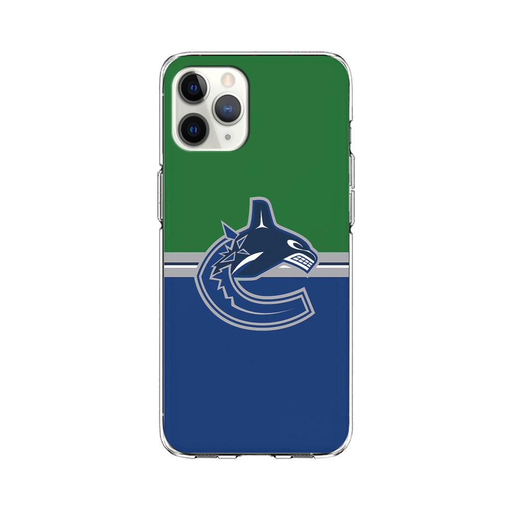 Hockey Vancouver Canucks NHL 002 iPhone 11 Pro Max Case-Phone Case-Clear Soft Case-Altracase
