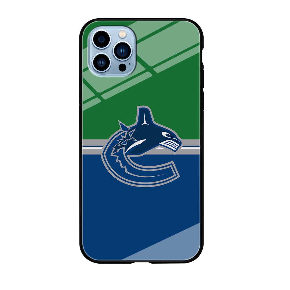 Hockey Vancouver Canucks NHL 002 iPhone 12 Pro Max Case-Phone Case-Tempered Glass Case-Altracase
