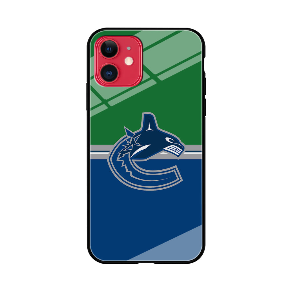 Hockey Vancouver Canucks NHL 002 iPhone 11 Case-Phone Case-Tempered Glass Case-Altracase