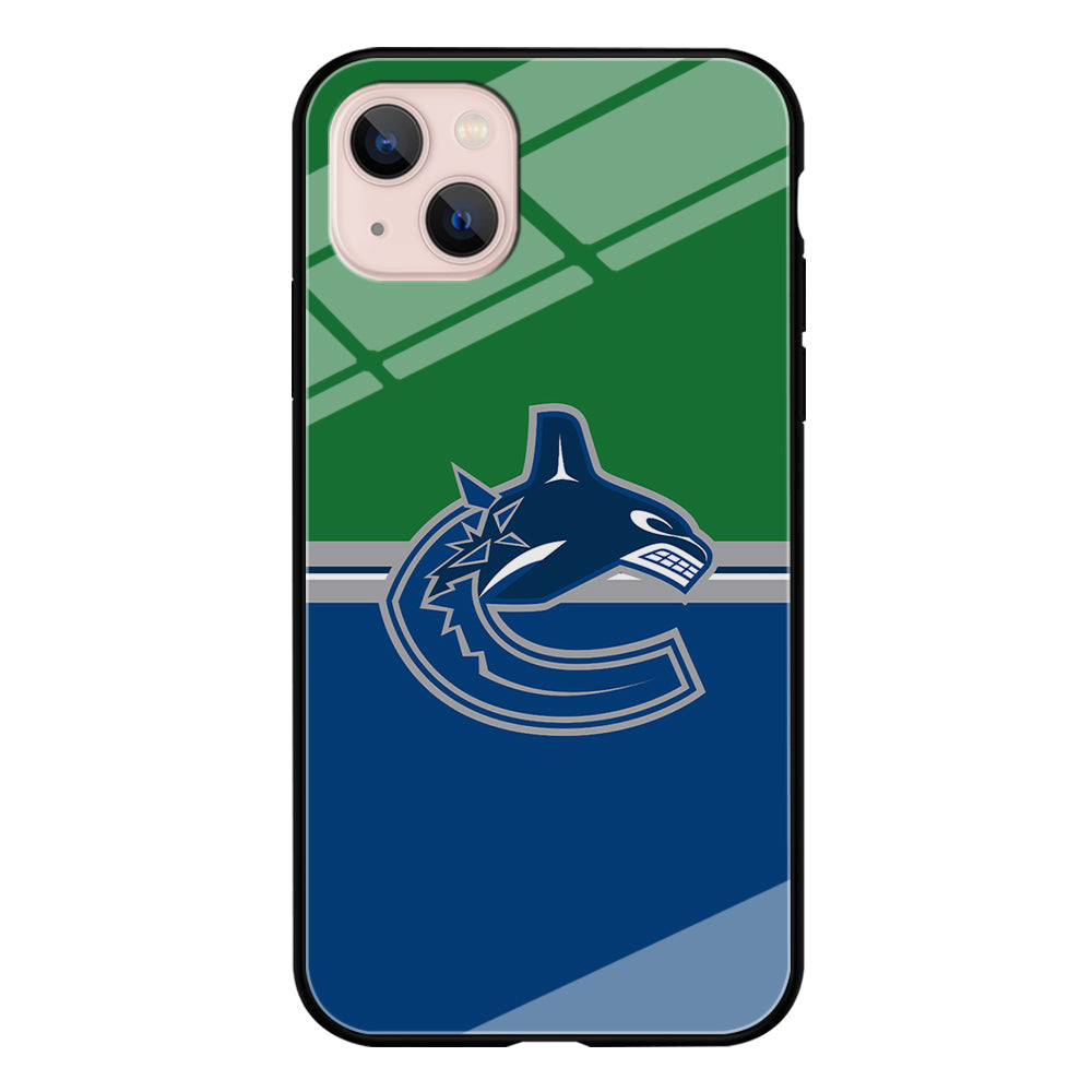 Hockey Vancouver Canucks NHL 002 iPhone 13 Case-Phone Case-Tempered Glass Case-Altracase