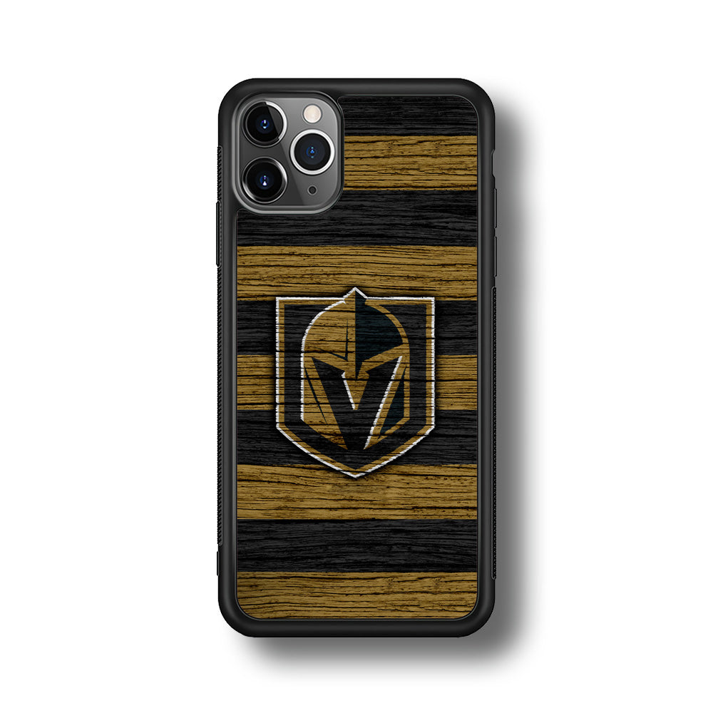 Hockey Vegas Golden Knights NHL 001 iPhone 11 Pro Max Case-Phone Case-Rubber Black (2D Case)-Altracase