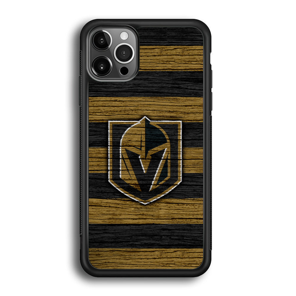 Hockey Vegas Golden Knights NHL 001 iPhone 12 Pro Max Case-Phone Case-Rubber Black (2D Case)-Altracase