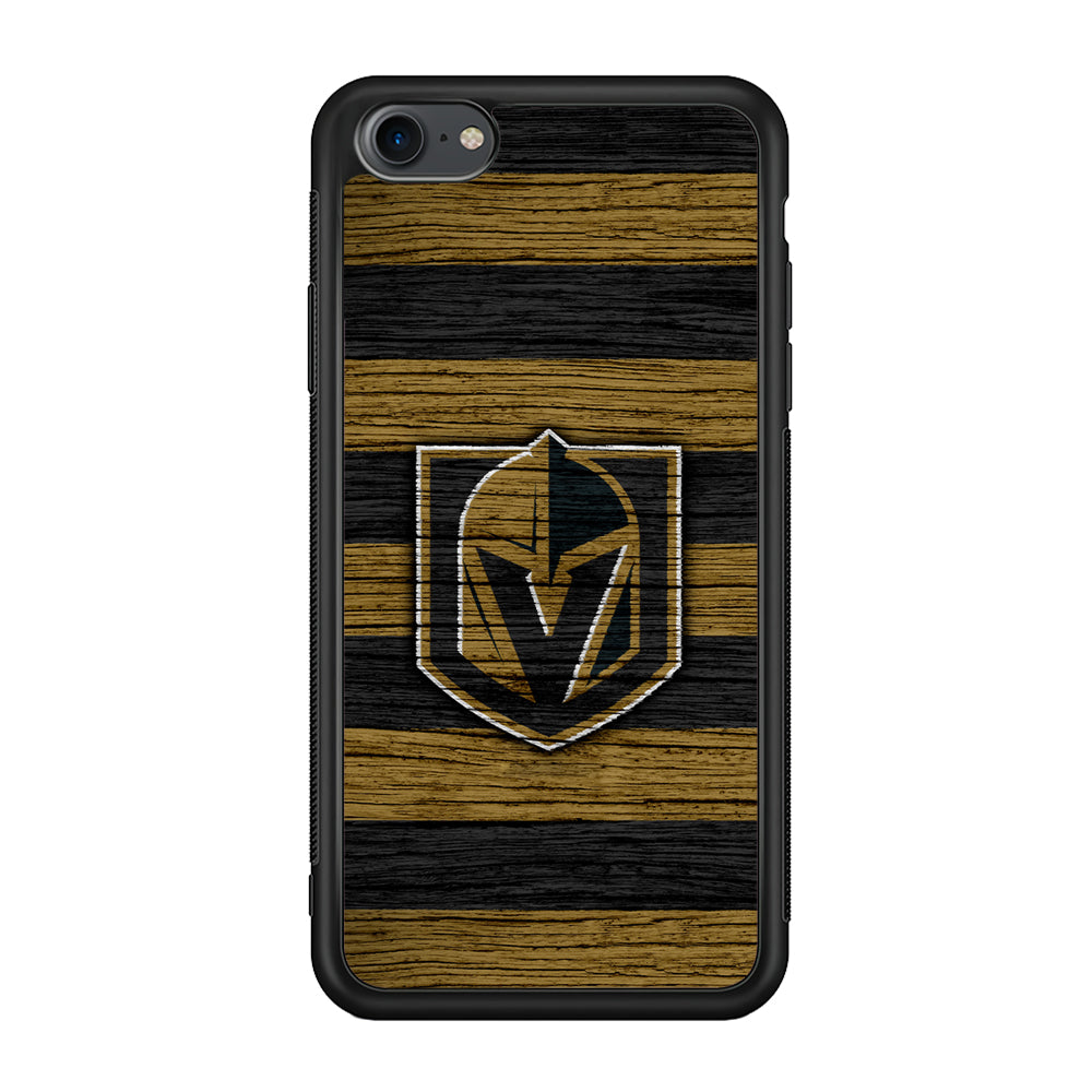 Hockey Vegas Golden Knights NHL 001 iPhone 7 Case-Phone Case-Rubber Black (2D Case)-Altracase
