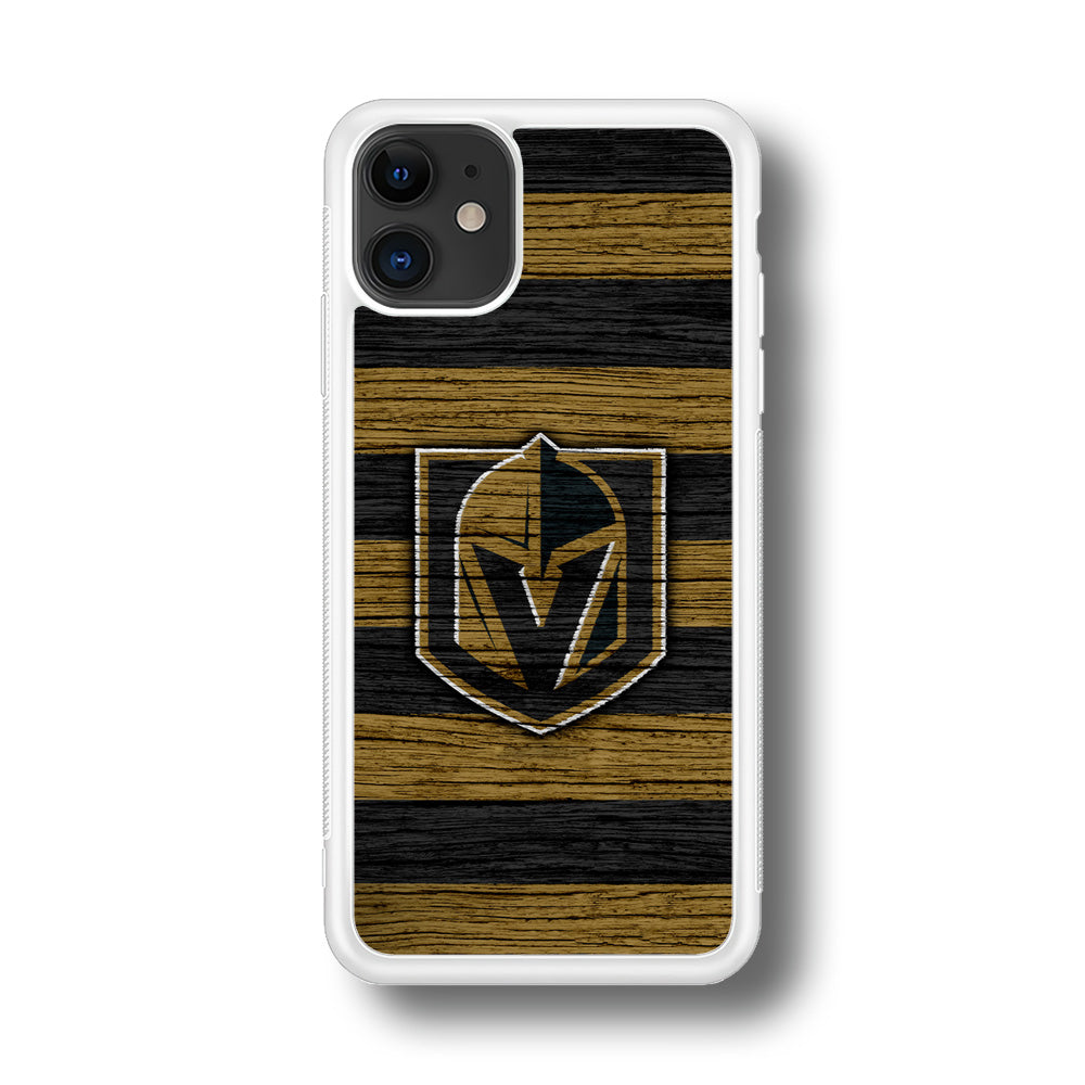 Hockey Vegas Golden Knights NHL 001 iPhone 11 Case-Phone Case-Rubber White (2D Case)-Altracase