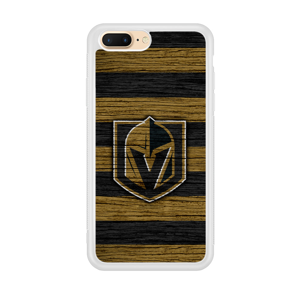 Hockey Vegas Golden Knights NHL 001 iPhone 8 Plus Case-Phone Case-Rubber White (2D Case)-Altracase